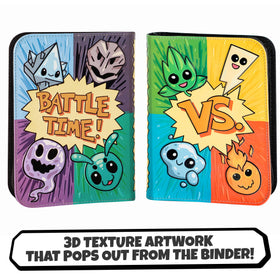 LYNX 3D Card Binder back 3D design keeps the collection cohesive and protected.