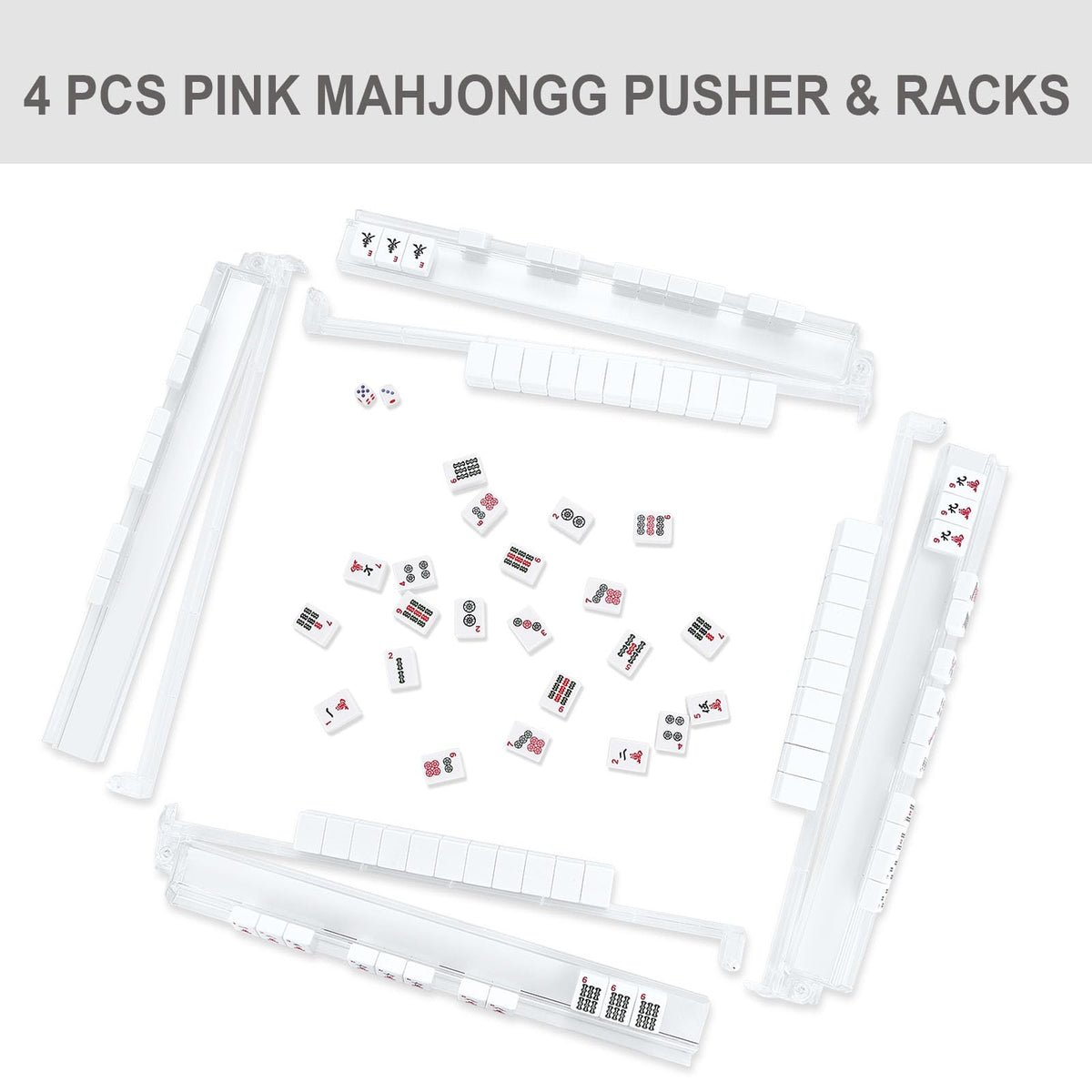 Lyonghzb American Mahjong accessories work with standard sets for versatile play.