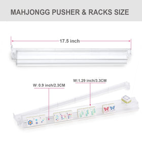 Lyonghzb transparent rack set is ideal for travel and on-the-go games.