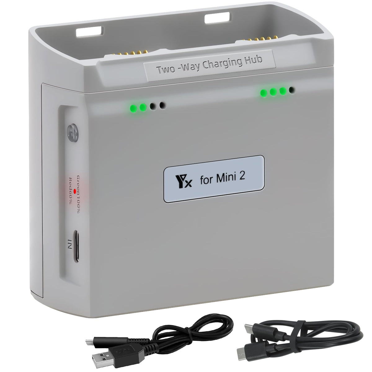 LYONGTECH multifunction charger mini-4k-2 front view for fast parallel charging