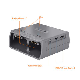 LYONGTECH USB output can charge remote controller from the drone battery