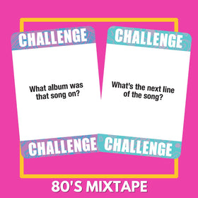 Lyrically Correct 80s Mixtape gift-ready deck—nostalgic present for music lovers.