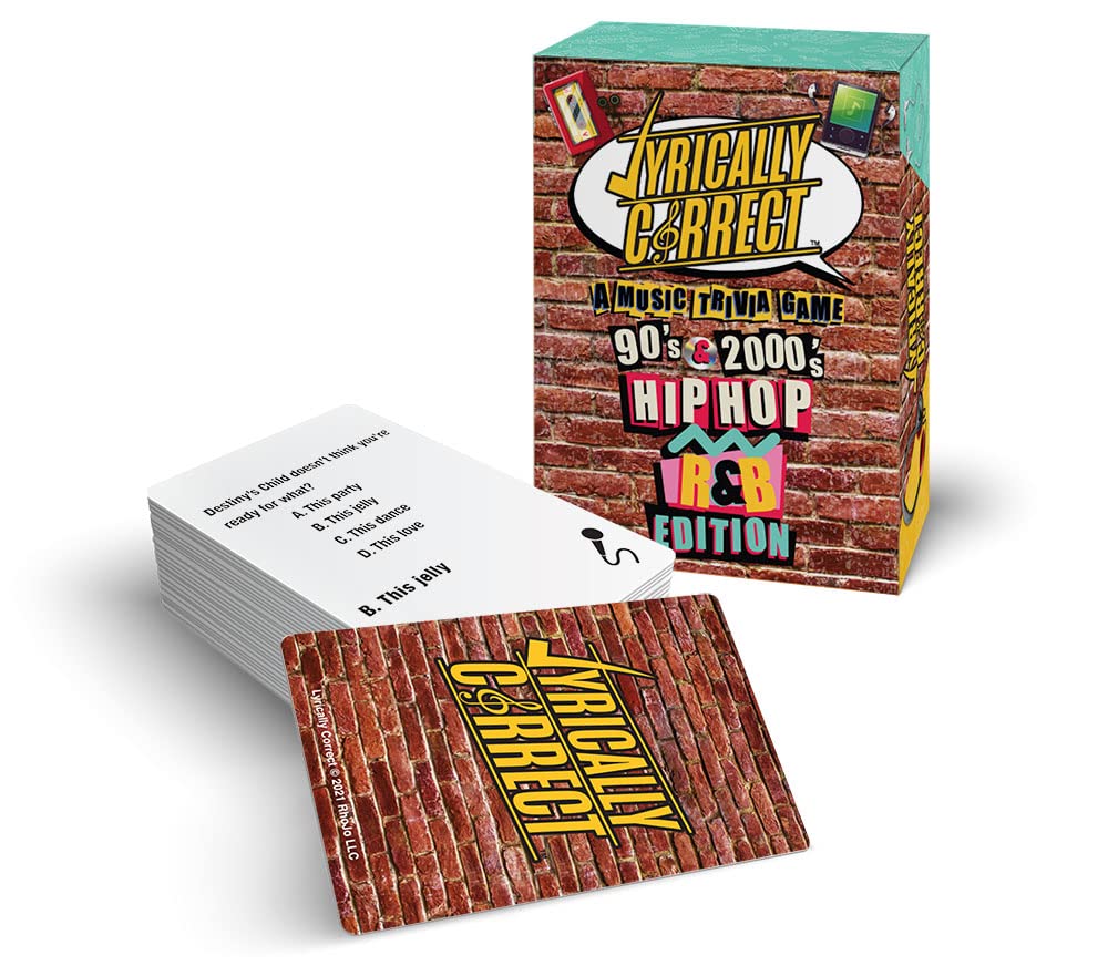 Lyrically Correct challenge cards pack inviting bold performances and laughs