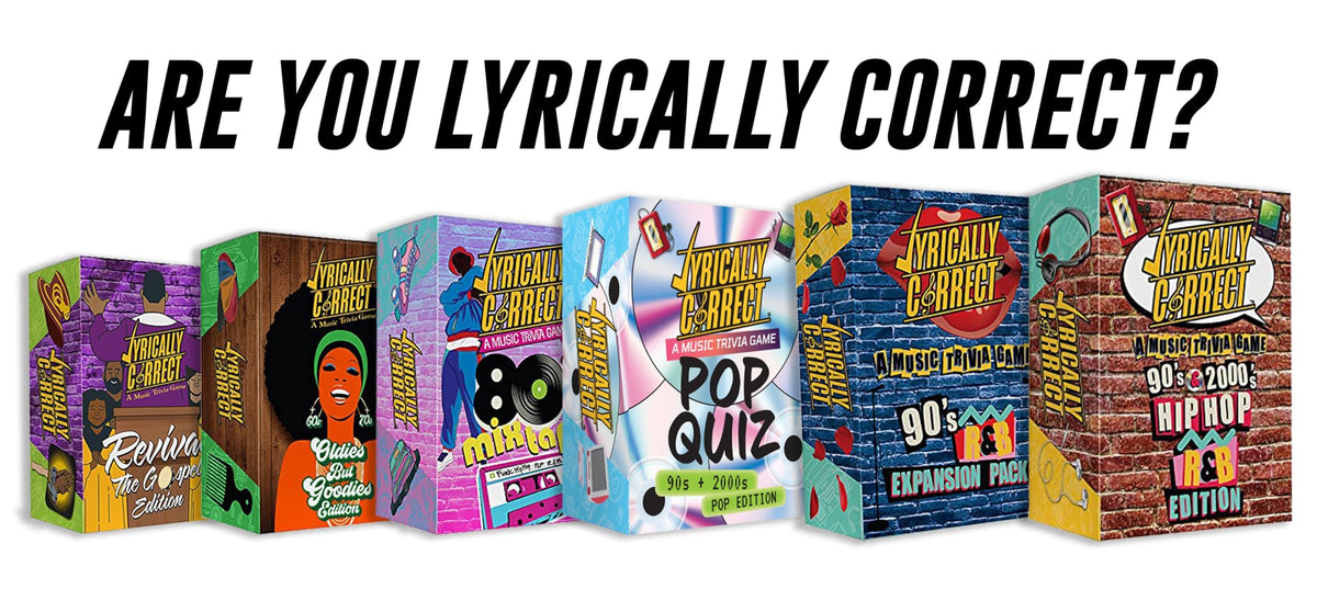 Lyrically Correct family game night using nostalgic tunes for shared smiles.