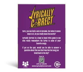 Lyrically Correct Revival Gospel Edition cards deck features classic gospel lyrics for engaging play.