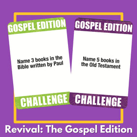 Lyrically Correct Revival Gospel Edition lyrics card closeup highlights catchy chorus options.