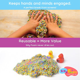 LYRK Collections Silly Foam kid safe beads ideal for arts and crafts