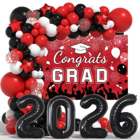 LYVEEF graduation backdrop 2026 congrats decor ideal for memorable photos.