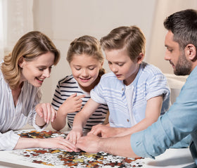 Lzbabyily 1:1 poster guide helps you place pieces accurately.