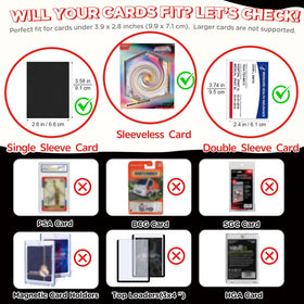 LZSIG compatible with TCG, MTG, Pokémon, and Yu-Gi-Oh for versatile collections