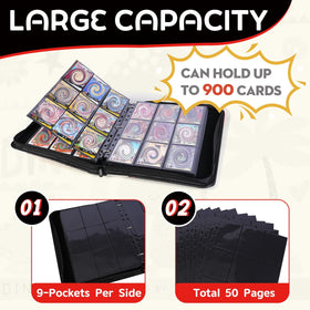 LZSIG acid-free sleeves protect cards from fading during long-term display