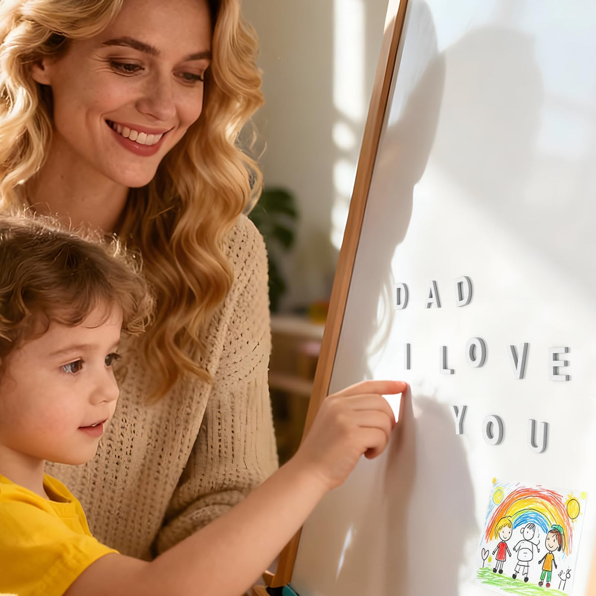 Classroom activity using Lzttyee magnetic letters for spelling