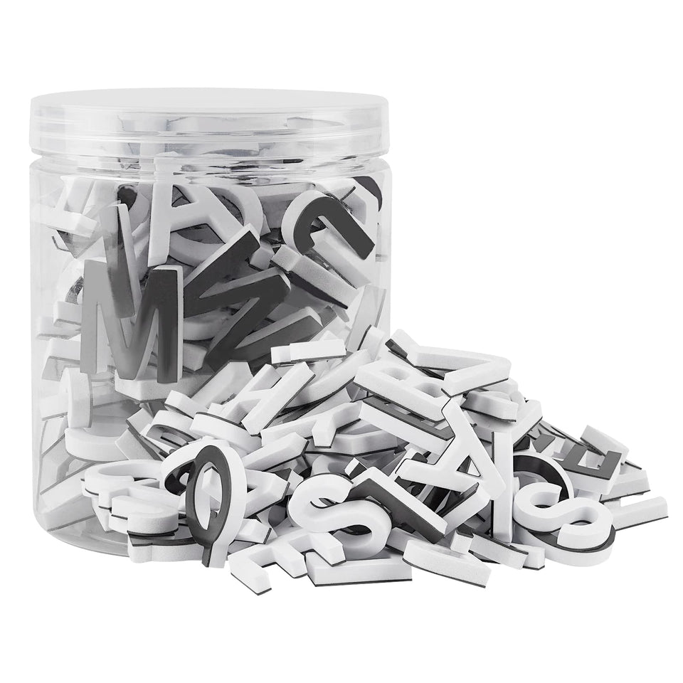 Lzttyee alphabet letters on fridge for organized learning
