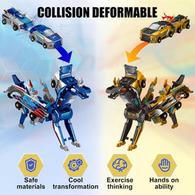 M MITLINK dinosaur transforming car toy side view inviting kids to explore dynamic play