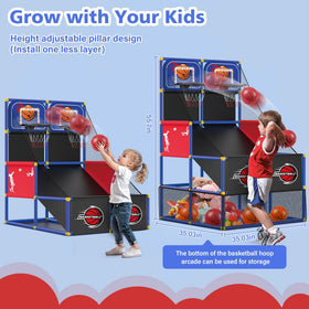 Lightweight inflatable balls designed for silent landings and comfortable play.