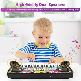 M SANMERSEN keyboard with record and playback feature for melodies