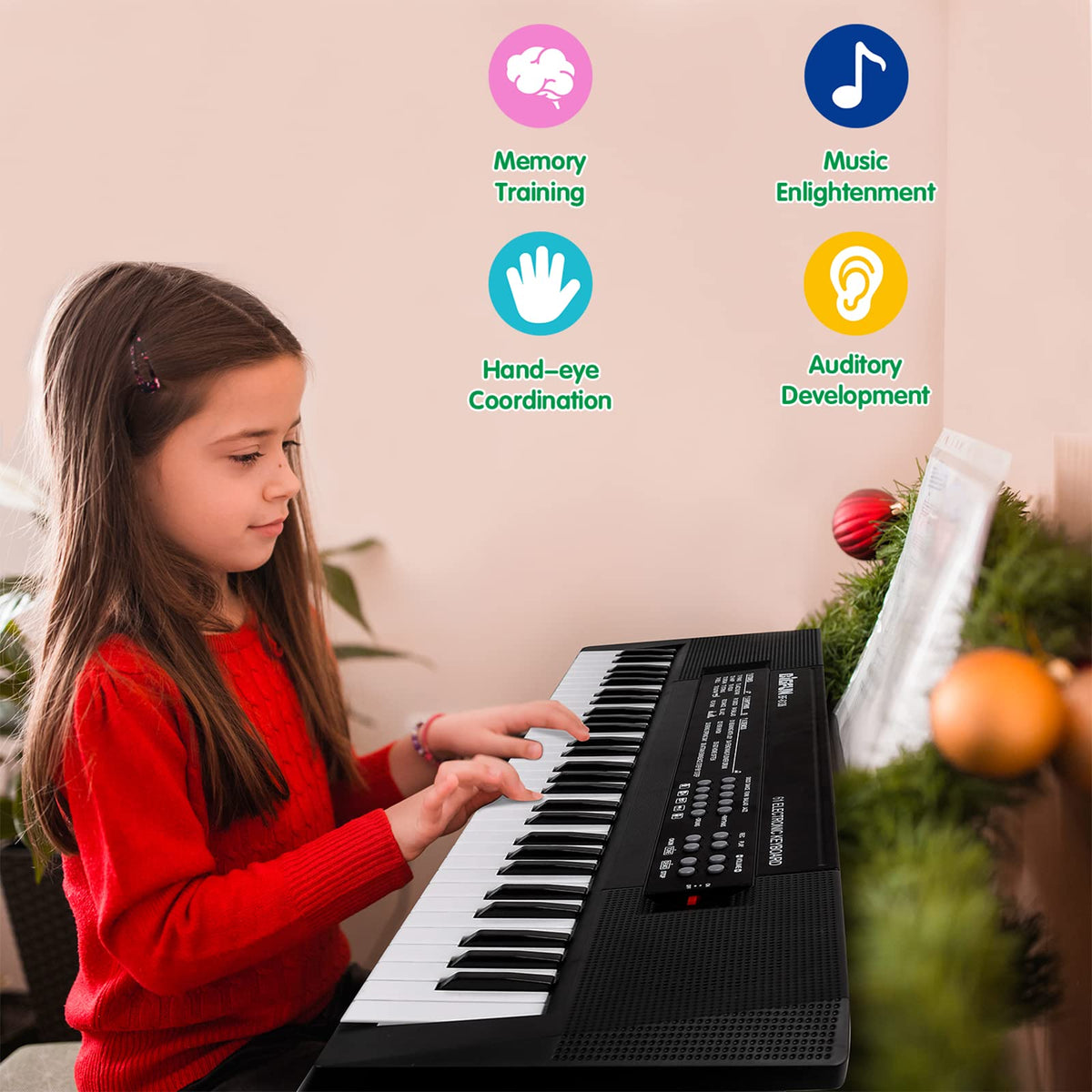 M SANMERSEN Kids Piano featuring 5 rhythms for varied practice.
