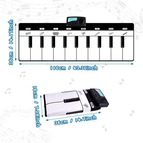 Soft non-toxic fabric of the M SANMERSEN piano mat
