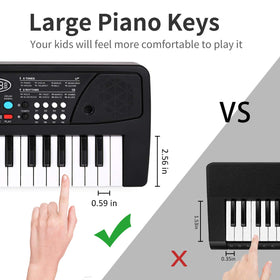 Compact, portable design lets kids explore music anywhere, from living room to playdates