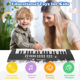 M SANMERSEN toy piano keyboard record playback lets kids save melodies