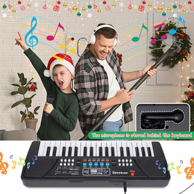 M SANMERSEN Upgraded Kids Piano gift-ready packaging suggests a thoughtful gift