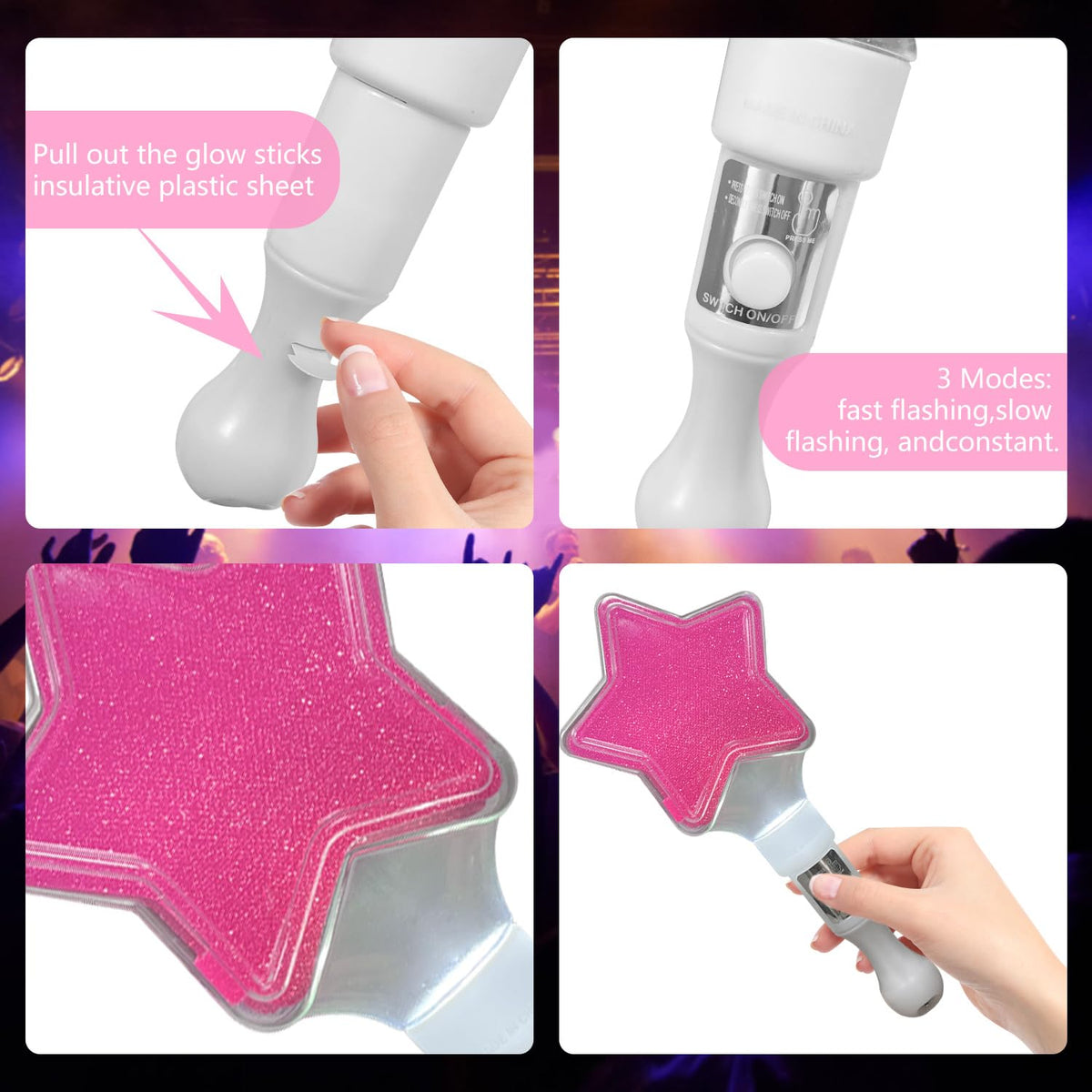 M.best glow sticks serve as festive party favors for weddings and birthdays