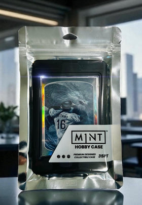 M1NT Sports Card Hobby Case 35pt showcase display highlights your collection