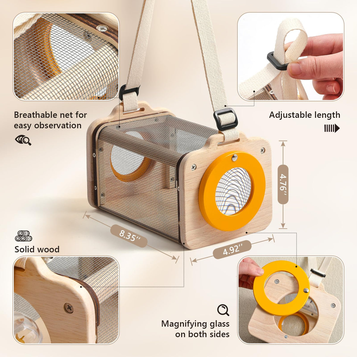 Macabaka soft grip tweezers for gentle bug handling