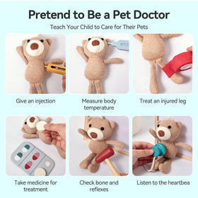 Macabaka X-ray slides set for pretend vet scenarios