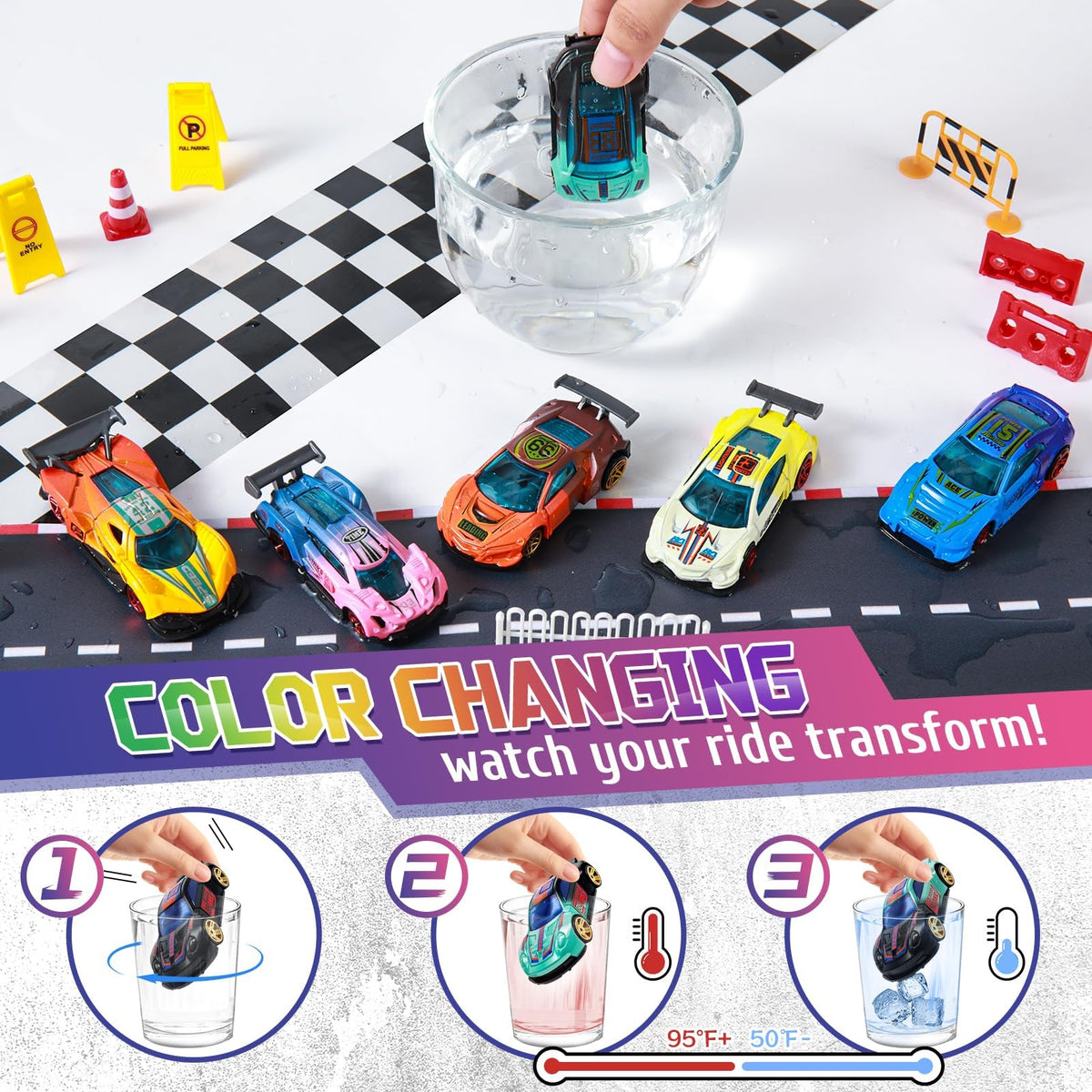 MACALOCA bath toys show color shifts, perfect for warm water reveals during baths.