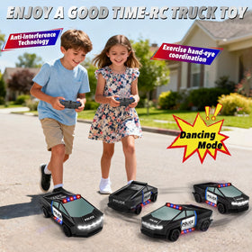 MACALOCA dual rechargeable batteries extend playtime for longer races.