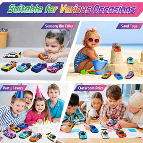 MACALOCA travel-friendly color changing cars keep kids entertained on trips.