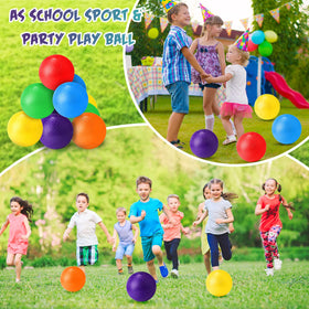 Macarrie colorful playground balls used by kids and adults for group activities