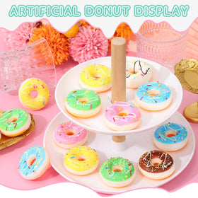 Macarrie donut stress ball orange adds vibrant decoration and soothing squeeze.