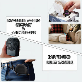 MacroTrek stealth gadget hides behind electronics for unseen noise pranks.