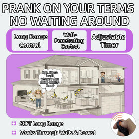 MacroTrek timer feature lets you schedule pranks in advance.