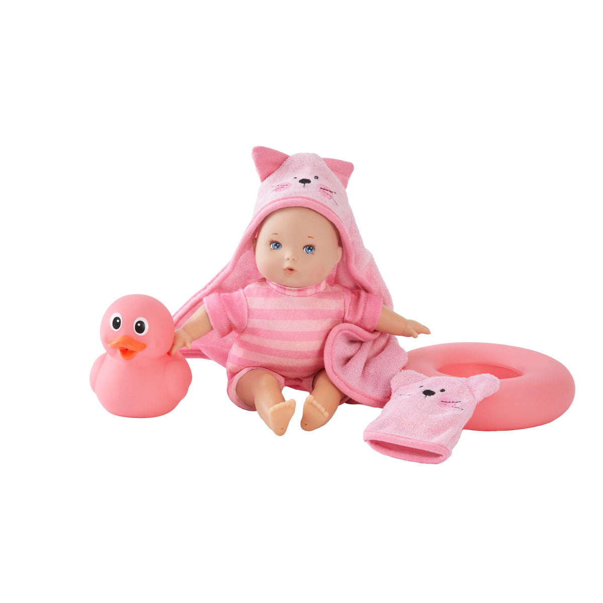 Madame Alexander Splash and Play Cuties pink doll ready for water play at bath or beach