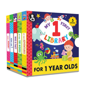 Madame Curie's Storyhouse library set cover sparks curiosity with bright colors.