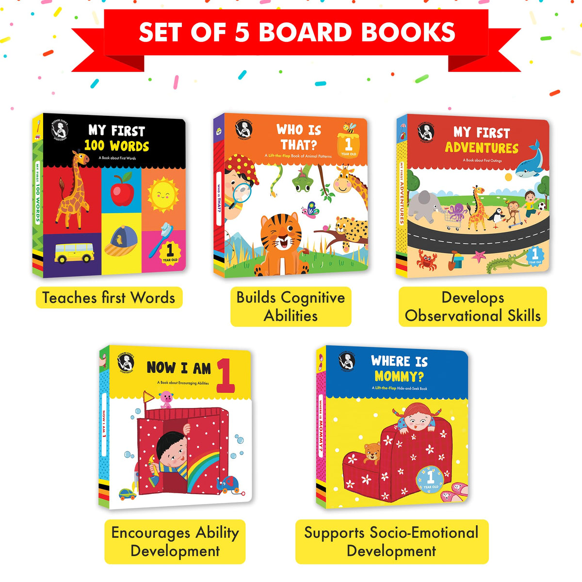 Madame Curie's Storyhouse lift-a-flap books invite interactive play for curious toddlers.