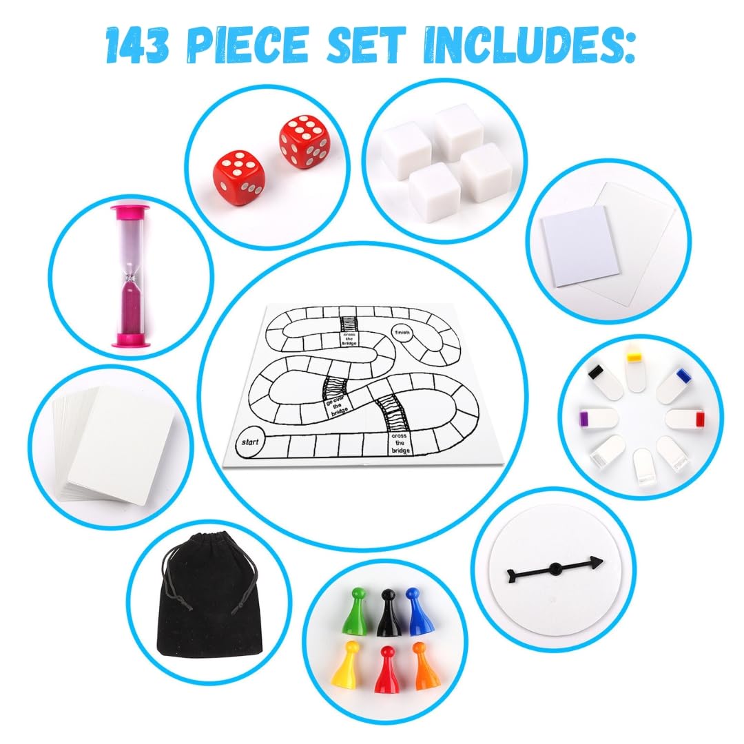 Madanar storage box lid for organized game pieces