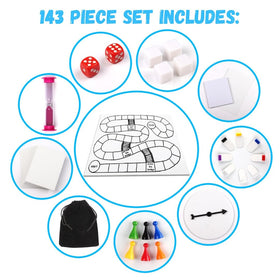 Madanar storage box lid for organized game pieces