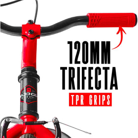 Madd Gear drift trike low center of gravity for stable turns