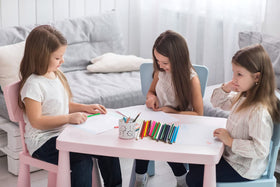 Madisi sturdy storage box keeps pencils organized for home and school