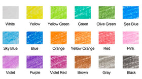 Madisi Crayon Bulk Pack on a child’s drawing session highlighting smooth color blending.