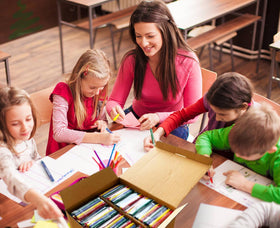 Madisi Crayons nontoxic label ensures safe art sessions for ages 3 and up