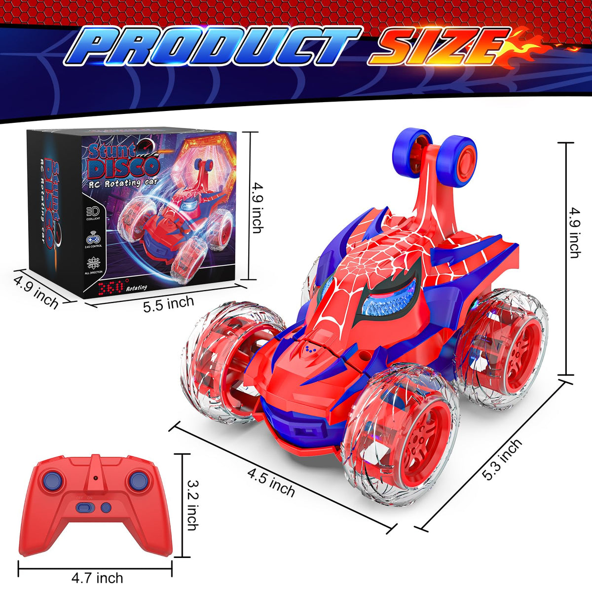 Mafbeanl kid-friendly RC car, ideal gift for birthdays or holidays