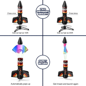 Mafbeanl Rocket Launcher durable EPP foam fuselage for safe, durable use