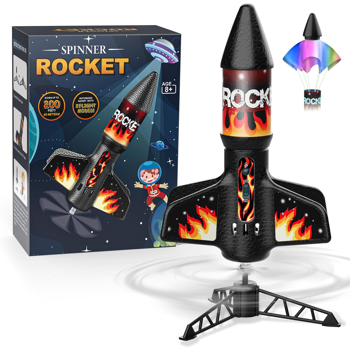 Mafbeanl Rocket Launcher outdoors with kids enjoying sunny play