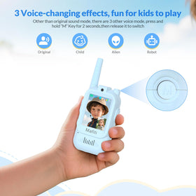 Mafiti walkie talkie offers voice changer for playful storytelling