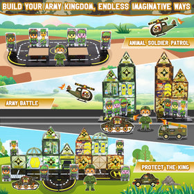 Magbubp armed animal soldier tile strengthens storytelling and teamwork